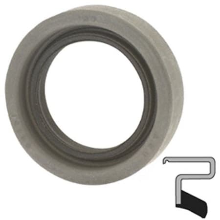 Skf Lip Seal, 1-1/2 in. Shaft Dia, 2-21/64 in. Housing Bore, 0.39 in. Nominal Width 14975 / 1.5X2.328X0.39 HM18 R